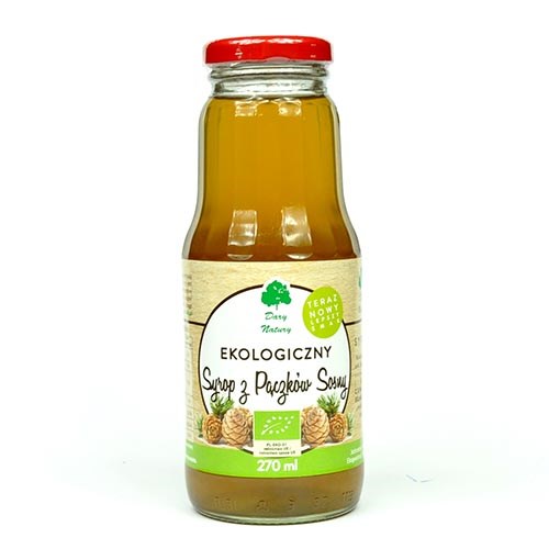 DARY NATURY Syrop z pączków sosny 270ml EKO